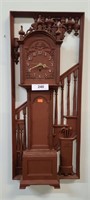 Battery clock, 27" tall