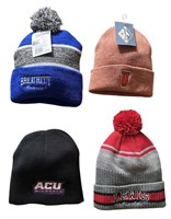 (12)  Sports Team Knitted Winter Hats