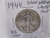 1944 Silver Walking Liberty Half Dollar 90% Silver