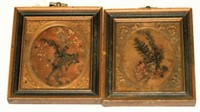 Lot #3310 - Pair of 19th Century mini framed