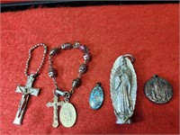 (5) Pieces of Religious Jewelry