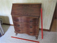 antique gov. winthrop desk - 30in wide x 39in tall