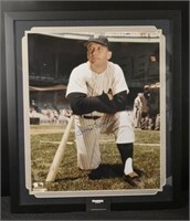 Large Mickey Mantle Autographed Photograph