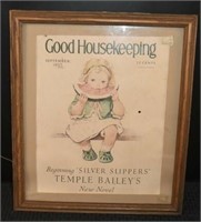 1927 Good Housekeeping Framed Cover