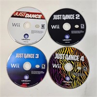 Just Dance bundle Wii discs