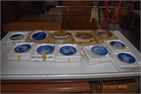 Eleven Collector Plates