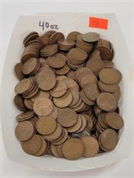 40oz. Of Wheat Pennies