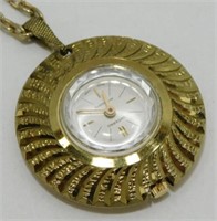 Vintage Lucerno Pendant Manual Wind Watch With