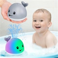 Gigilli Baby Whale Bath Toy, USB Rechargeable Bath