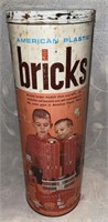 1950's Halsam American Plastic Bricks Set No.#745