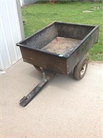 Pull behind cart, approximately 3 x 4