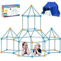 Kids Fort Building Kit - 135 Pieces Play Fort Cons
