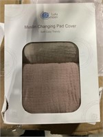 Muslin changing pad cover