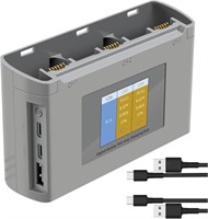 LYONGTECH LCD Two-Way Battery Charger Hub for DJI