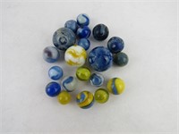Blue and Yellow Marbles