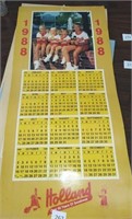 TWO HOLLAND DAIRY CALENDARS