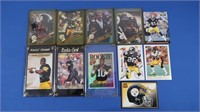 Assorted Pgh Steelers Football Cards-Woodson,