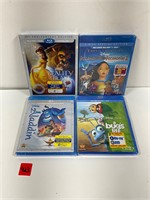 Disney/Pixar Movies on Blu-Ray - Sealed