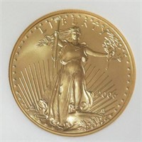U.S. MINT GOLD EAGLE $50 COIN, ONE OUNCE FINE GOLD