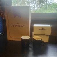 New Gevalia Coffee Maker and Cups