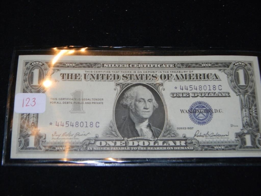 1957 $1 Silver Certificate (Star Note)