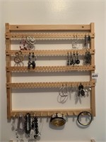 HANGING RACK NOT INCLUDED JUST EARRINGS