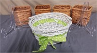 Baskets & Plastic Plate Holders