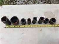 Impact sockets 1inch and 3/4 inch including