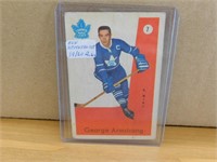 1959-60 George Armstrong Hockey Card