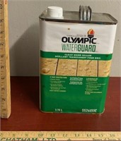 Olympic Waterguard-Clear Wood Sealer-opened