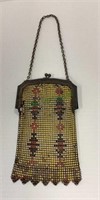 Antique art deco ladies beaded hand bag