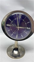 Vintage Big Ben Purple Pedestal Clock