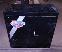 Car Quest metal storage cabinet, 30" x 12" x 30"