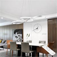 SUNMOO Modern LED Chandelier Dining Room Pendant L