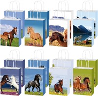 Teling 16pc Horse Theme Party Favor Bags