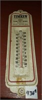 Timken Soule Steam Works Advertising Thermometer