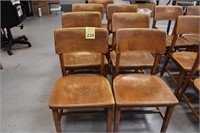 7 Solid Wooden Chairs