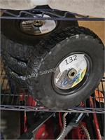4pc gorilla cart replacement wheels