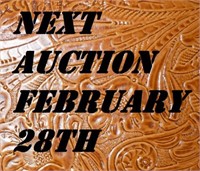 Next Auction is Tues. February 28th!