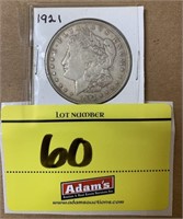 1921 MORGAN DOLLAR