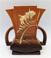 Roseville Pottery Freesia Design Vase