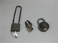 Three Vtg Locks