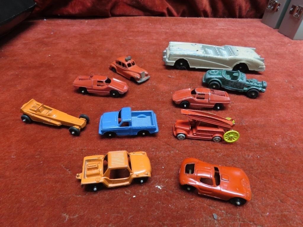 Diecast toy car lot. Tootsie, Budgie models,