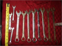 11 Pcs Asst Combination Wrenches