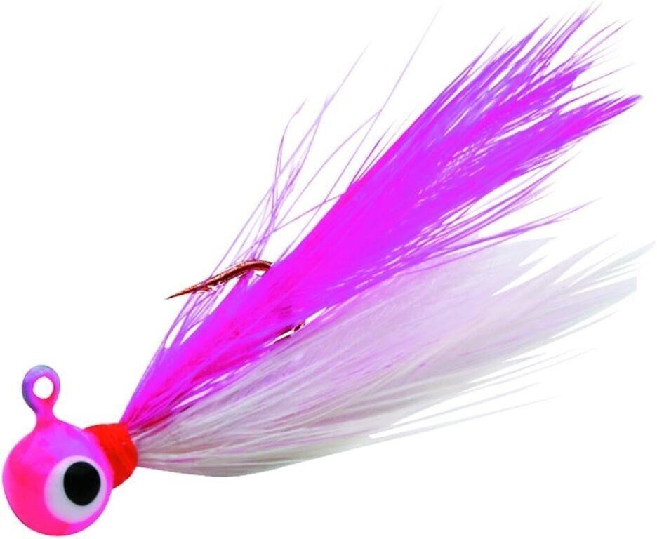 Northland Tackle FF2-61 Fire-Fly Jig, Pink /White,