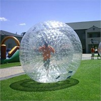 Clear PVC Zorb Ball MSRP $1299 USD With Bag