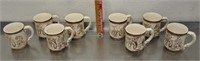 Vintage ceramic mugs, see pics
