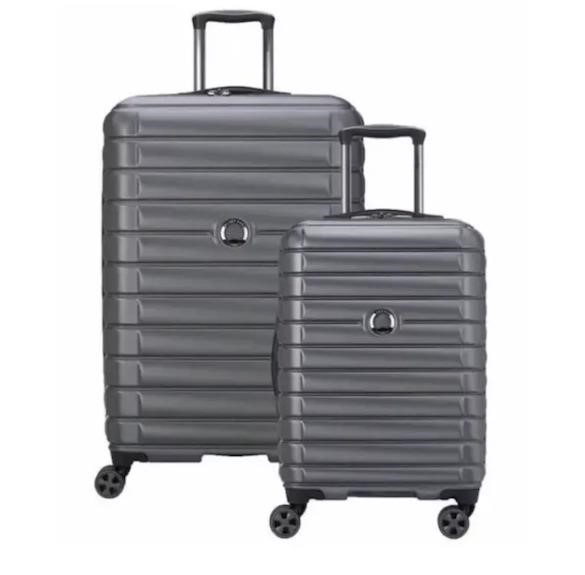 Delsey 30 Hardside Luggage Set - Grey Spinner