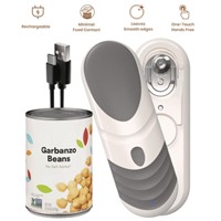 Luxmo Rechargeable Electric Can Opener  One-Button