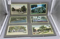 Six Framed Mount Dora Postcards